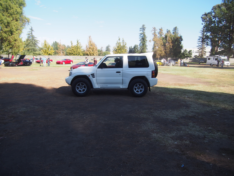 I don’t know how this Mitsubishi Pajero Evo snuck in, but it was damn cool to see.